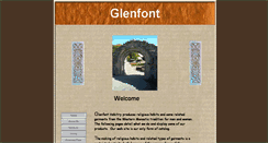 Desktop Screenshot of glenfont.com